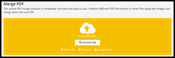 Upload your PDF files