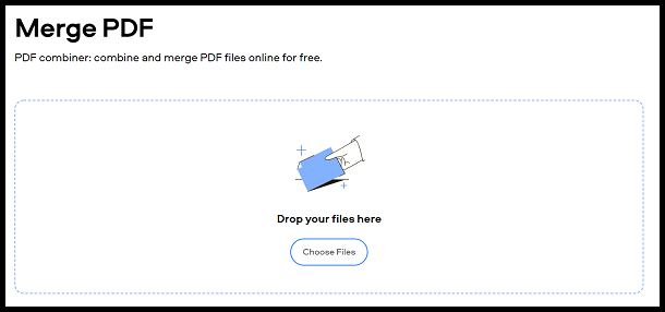 Upload your PDF files